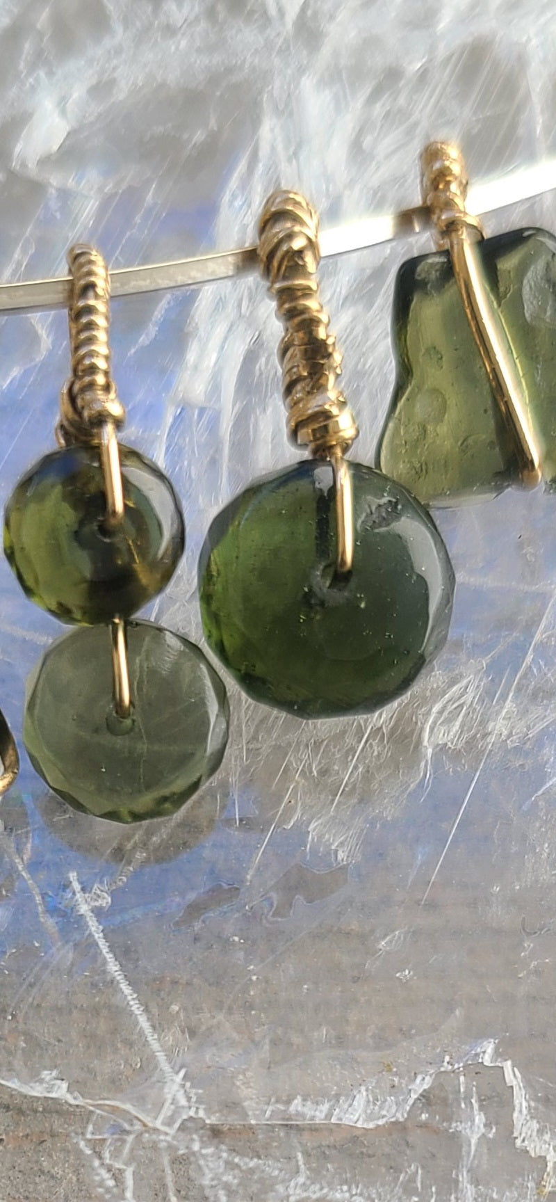 Polished deals moldavite pendant